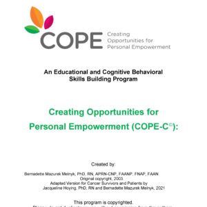 COPE<sup>©</sup>-C for Cancer Patients